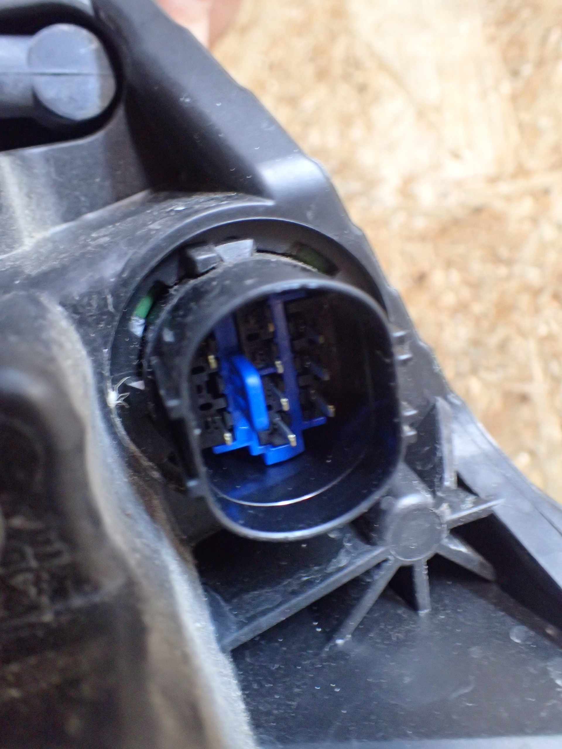light front right KIA PICANTO III 3 LED lens