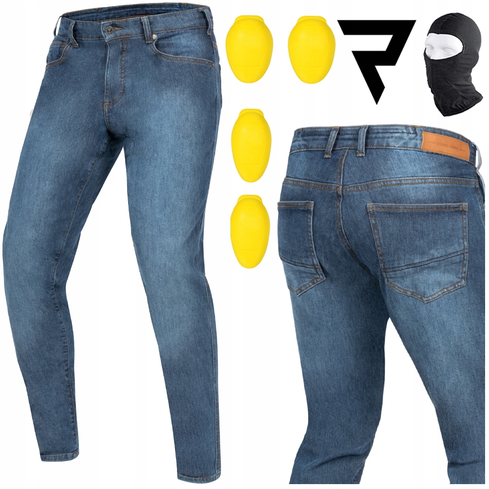 Motocyklové Nohavice Rebelhorn Nomad Pánske Džínsy Armalith Darčeky