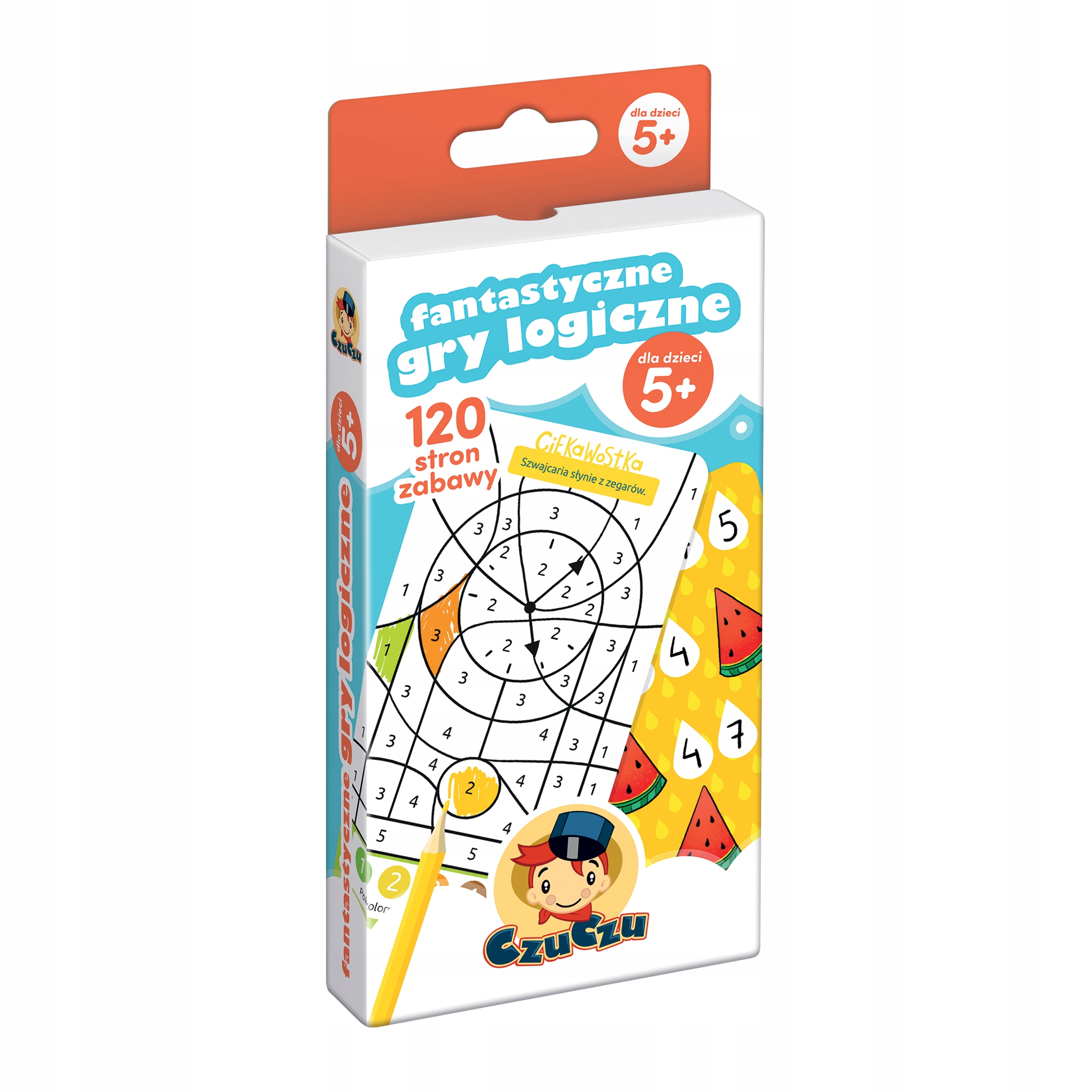 

CzuCzu Fantastyczne Gry Logiczne książeczka 5+