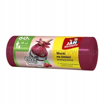 Jan Niezbędny sáčky na odpadky Easy pack Višeň 60 L 18 ks