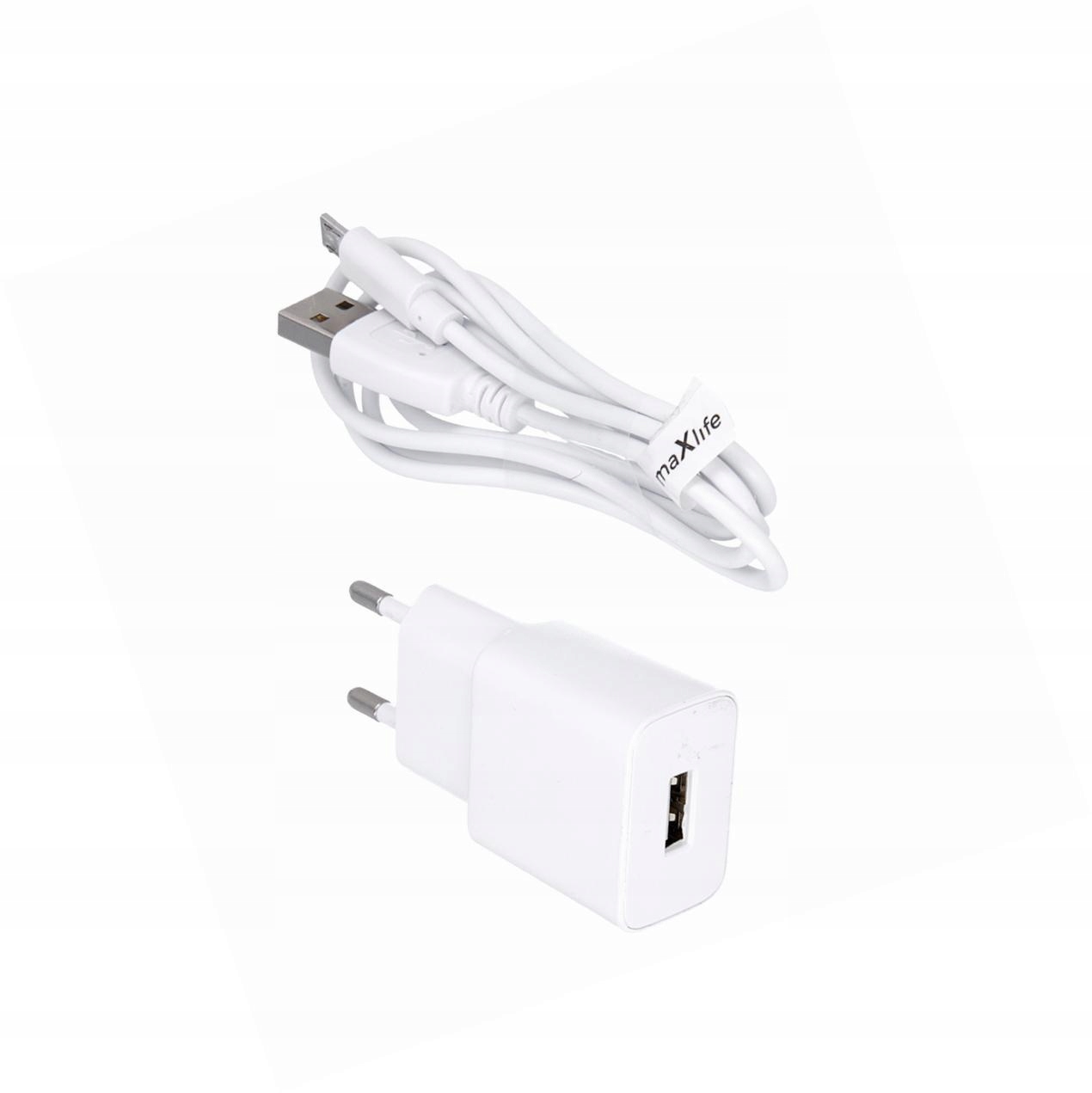 Ładowarka sieciowa z kablem Micro Usb odpinanym do Huawei P8 Lite