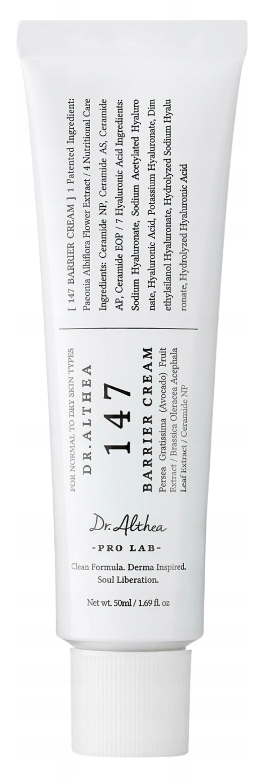 Dr. Althea 147 Barrier Cream regenerační krém na obličej 50 ml