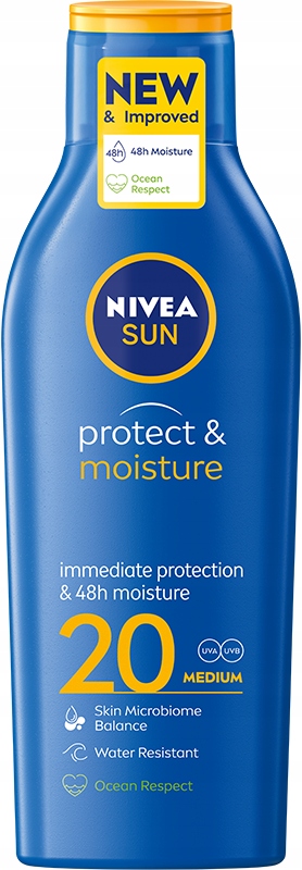 

Wodoodporny balsam do opalania Nivea Sun Spf 20