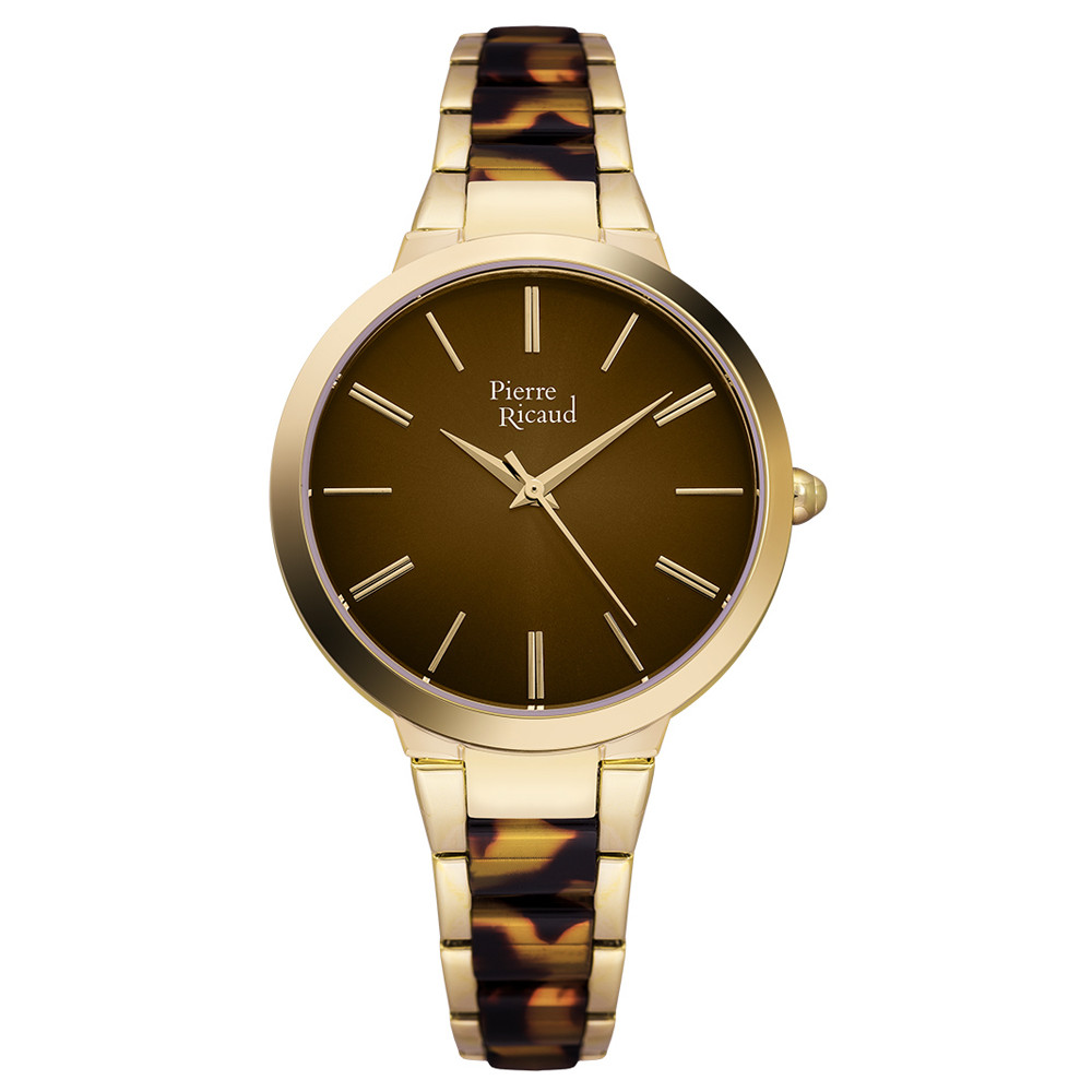 Dámské hodinky Pierre Ricaud P22051.1A1GQ hnědé