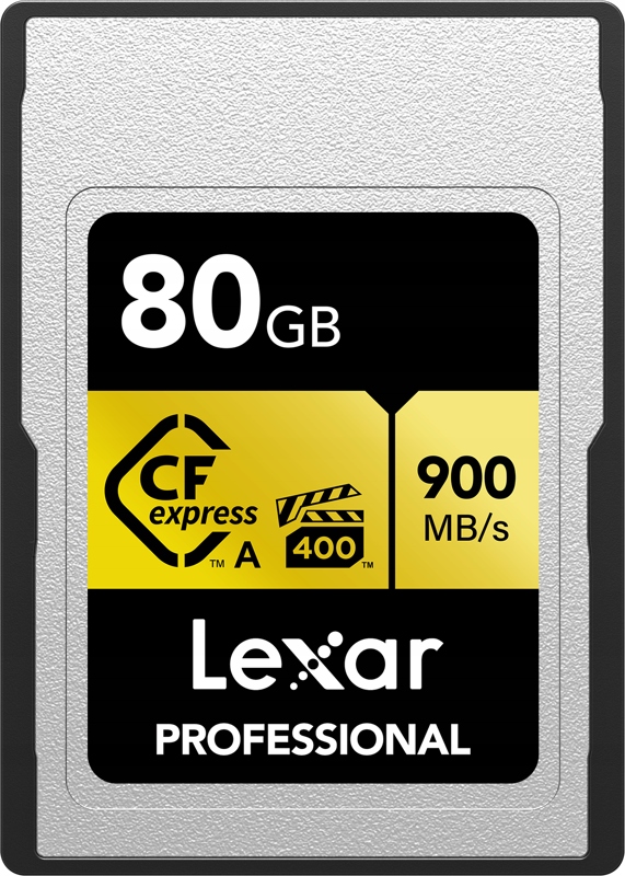 Karta Lexar Professional Gold CFexpress 80 GB Type A