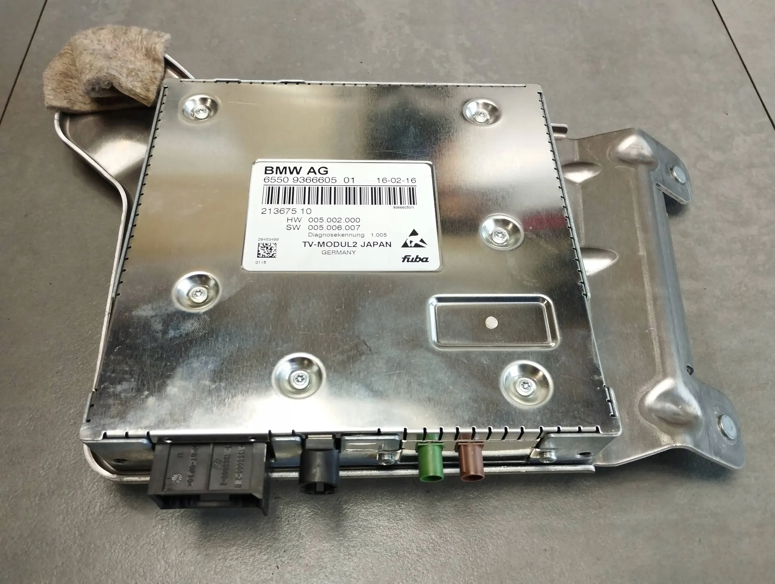 BMW 7 G11 Module TV 65509366605