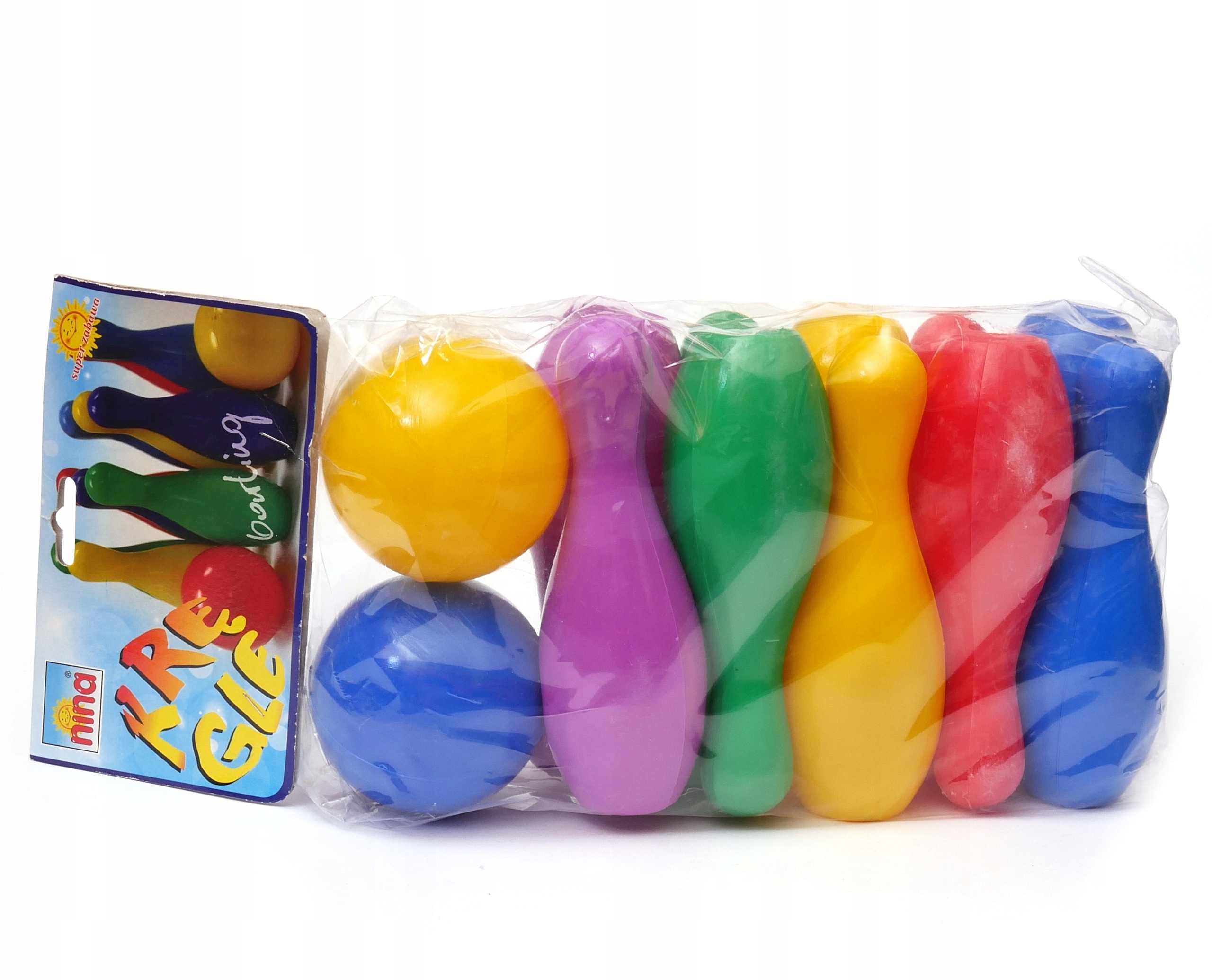 Kręgle kolorowe NINA