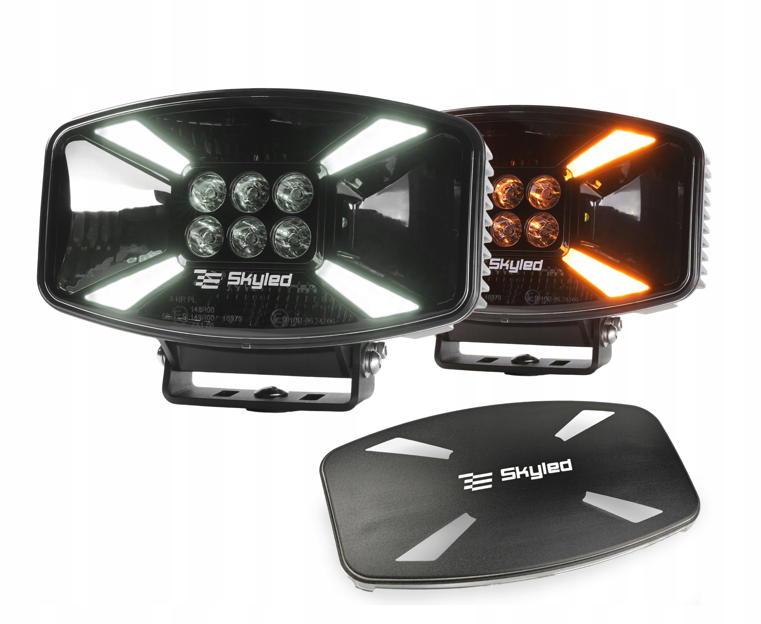 Reflektor dalekosiężny SKYLED STELLA FLASH 140W Full LED + pokrywa lampy