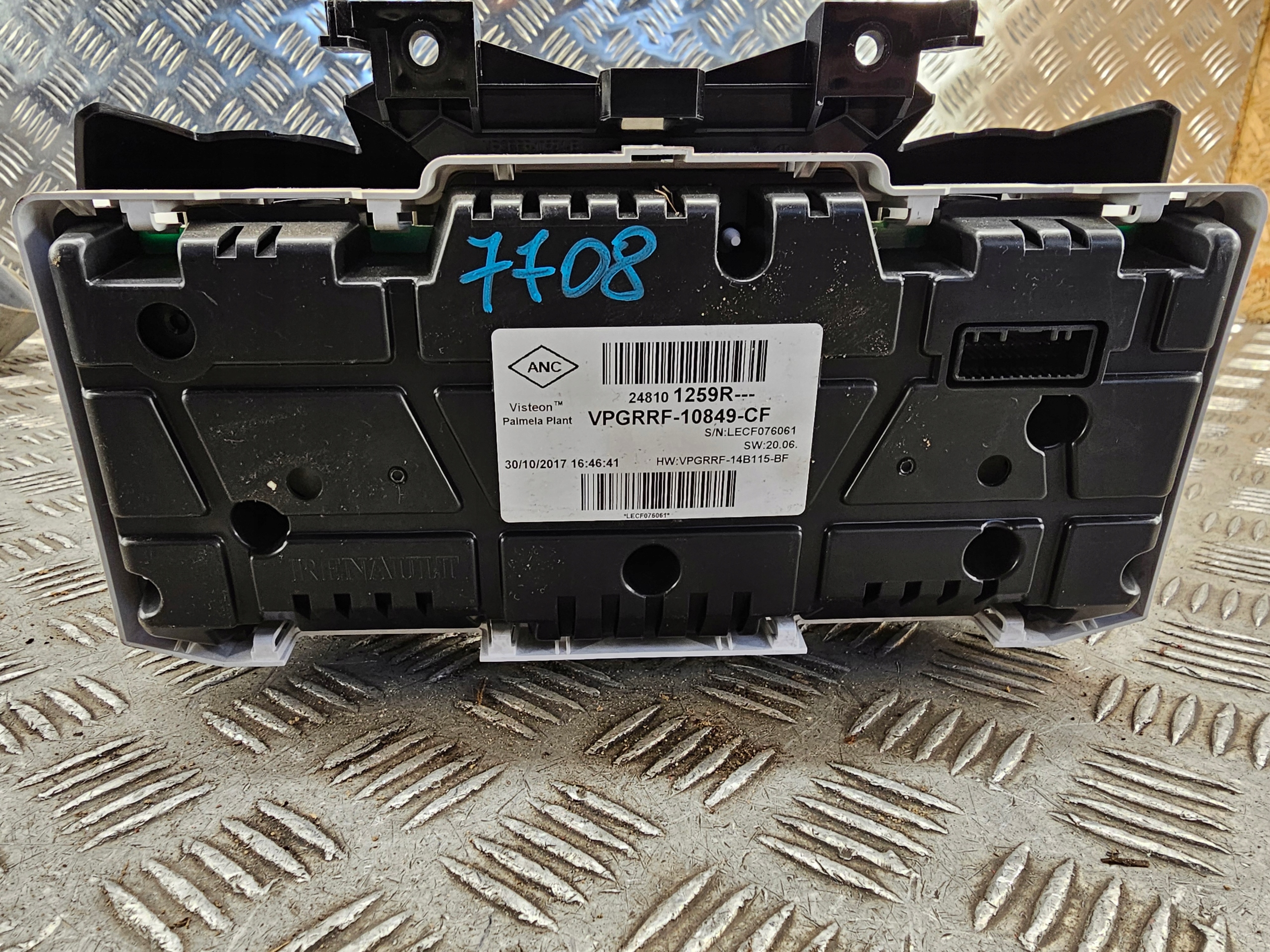dials dials EUROPA 248101259R RENAULT CLIO IV 0.9 TCE