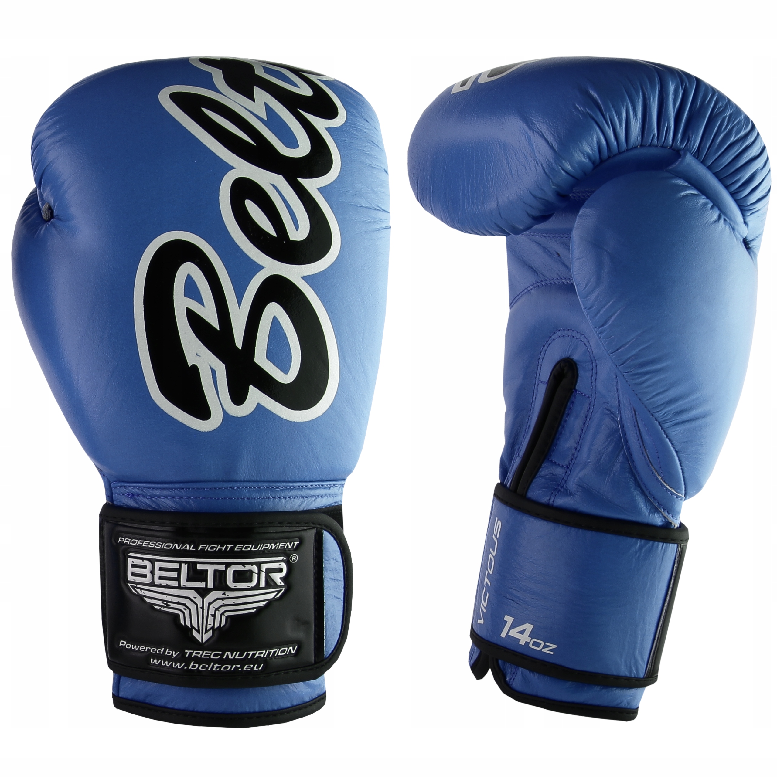 Beltor Rękawice Bokserskie Treningowe Victous Niebieskie Blue 10 Oz
