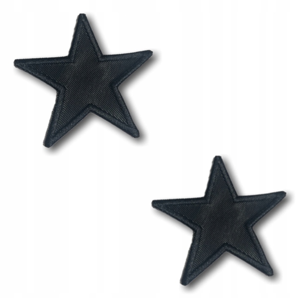 

Naszywka Aplikacja Termo Gwiazdka czarna 2 szt.