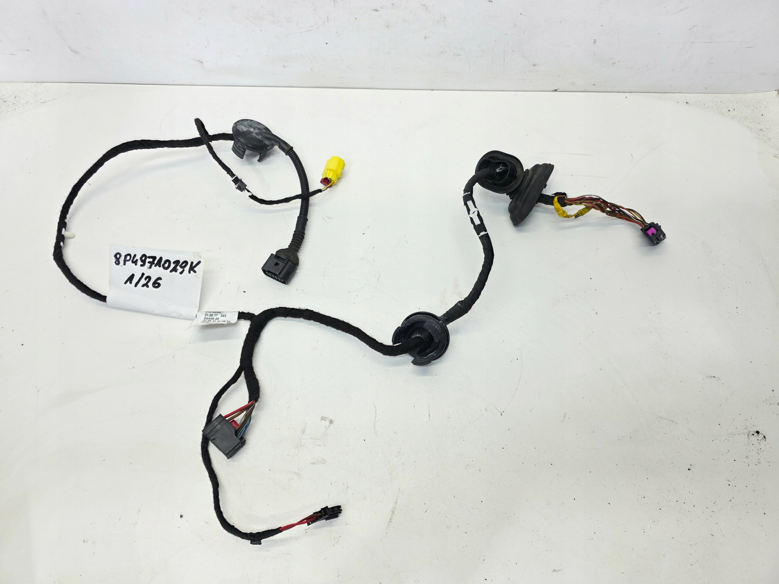 bundle wiring door left front AUDI A3 8P SPORTBACK 8P4971029K 1/26
