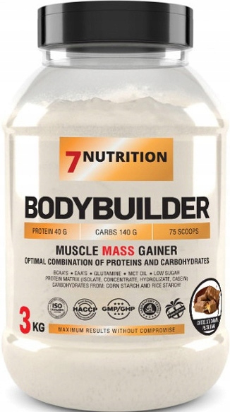 7 Nutrition Bodybuilder 3000 g – jahoda s banánem