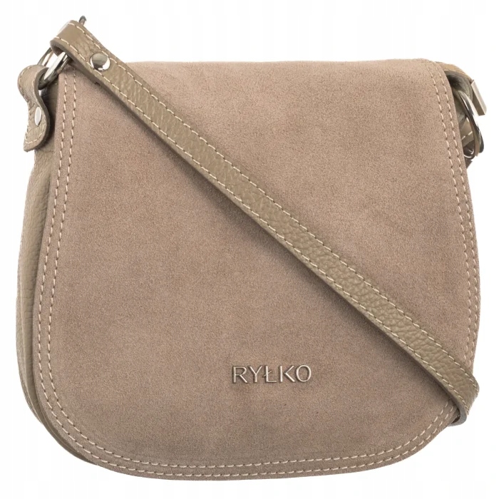 Dámská kožená kabelka Ryłko Béžová R40766TB _3QO Beige