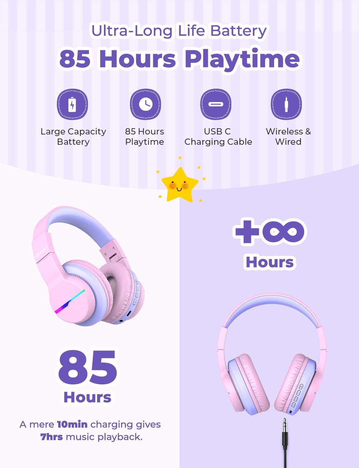 Sluchátka do uší iClever BTH12