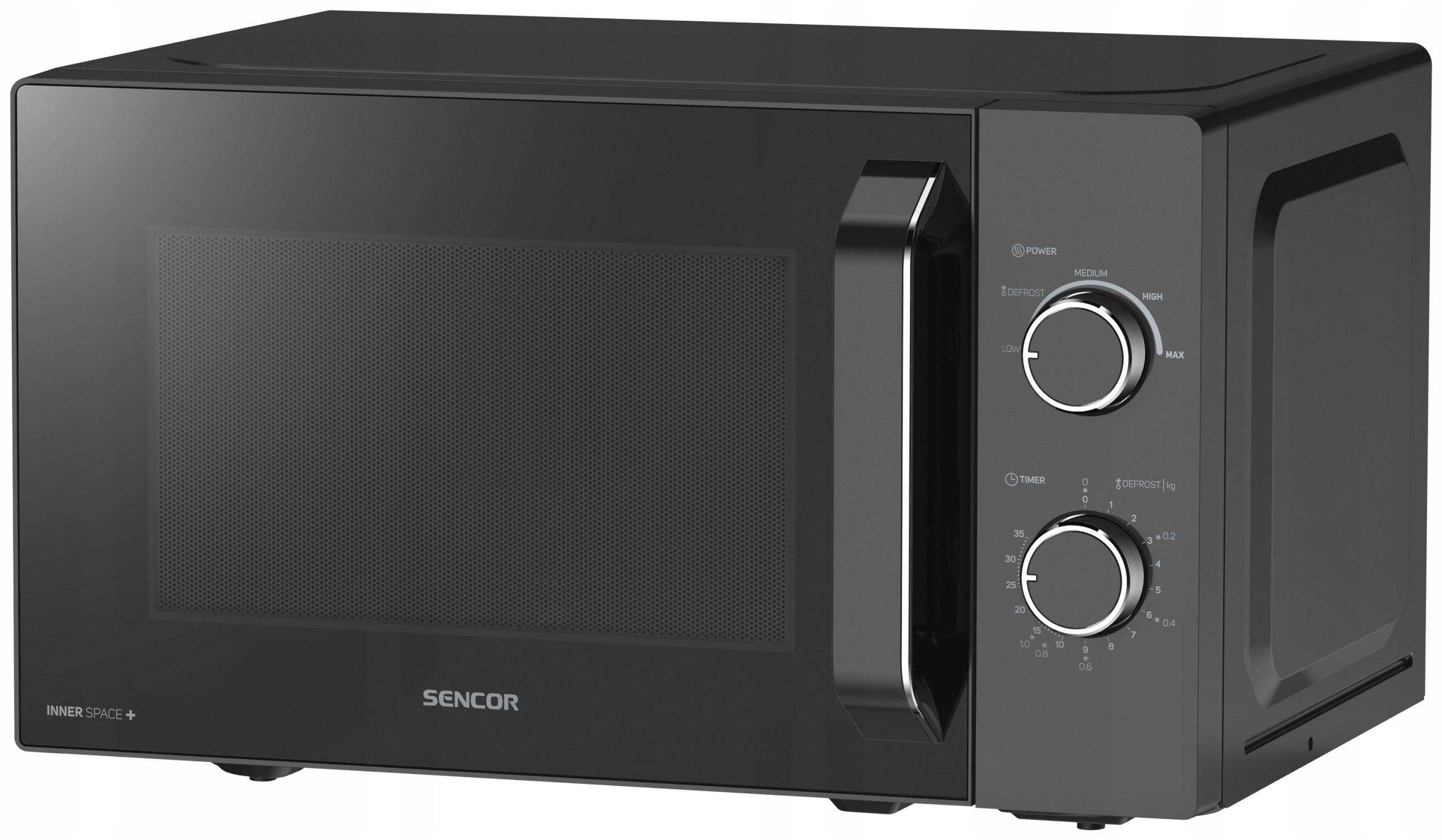 Kuchenka mikrofalowa wolnostojąca Sencor 5 trybów Model SWM 1919BK