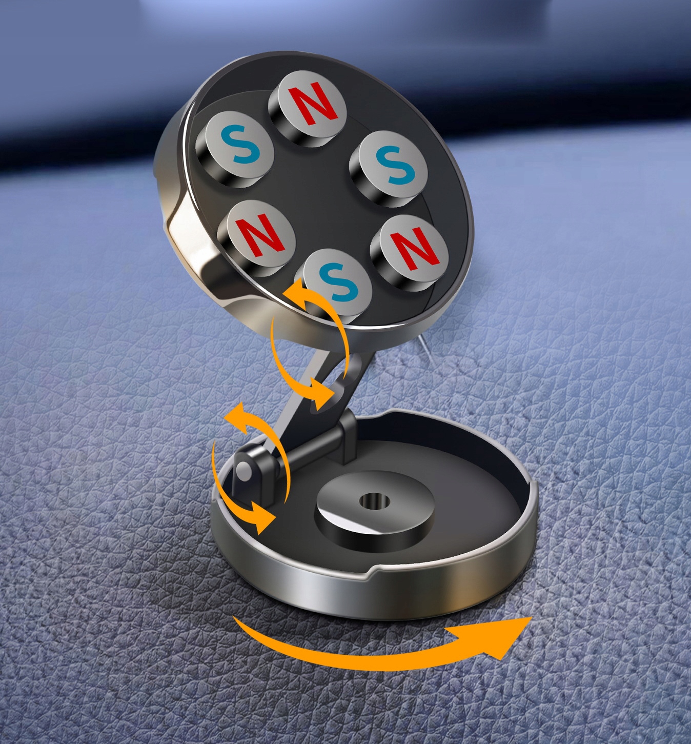 Uchwyt Magnetyczny Na Telefon Samochodowy Obrotowy EAN (GTIN) 5901927581960