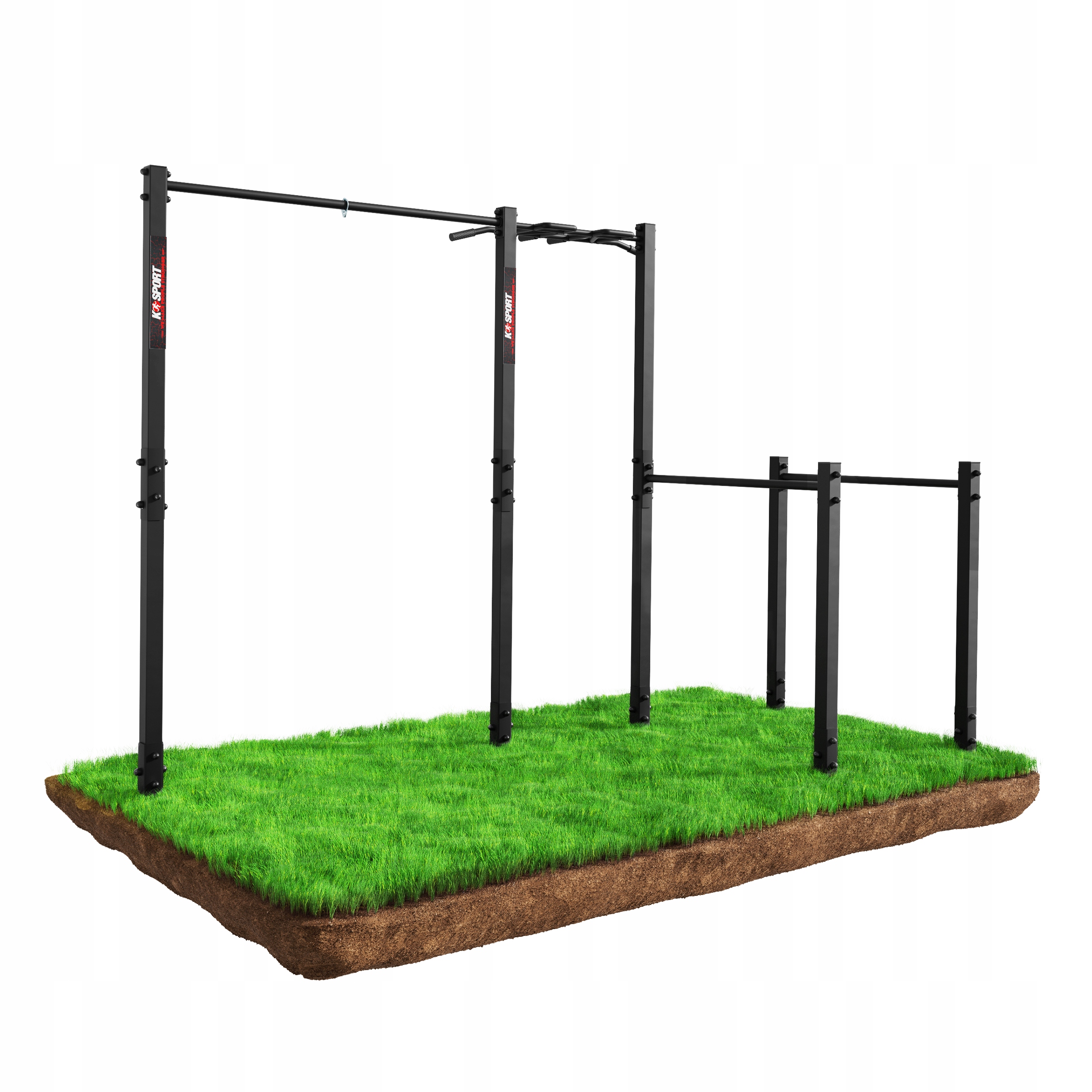 Hrazda Zábradlí pro podtahování place park Street Workout