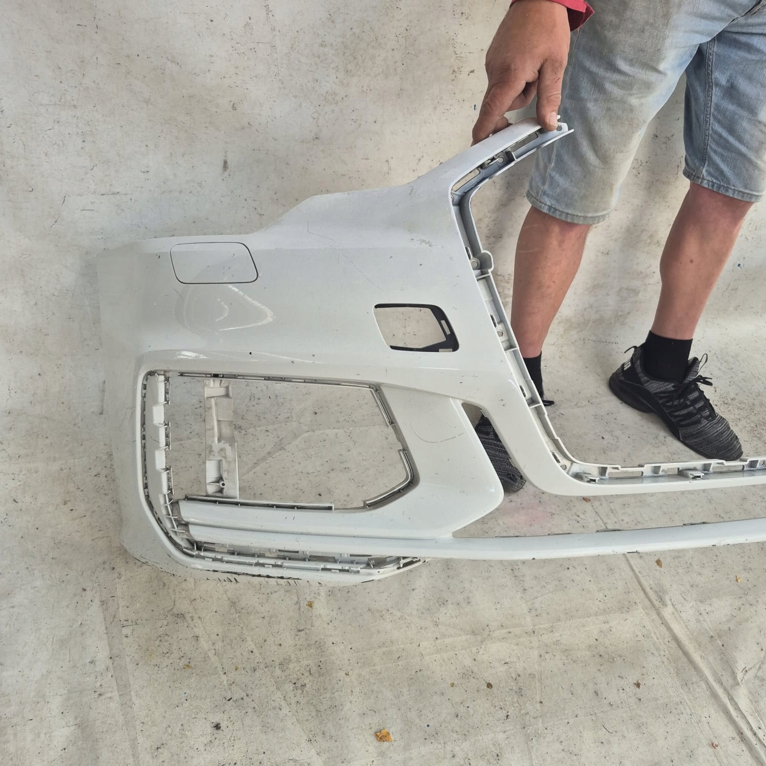 AUDI A6 C8 4K S-LINE 18-23 bumper front front washer PDC