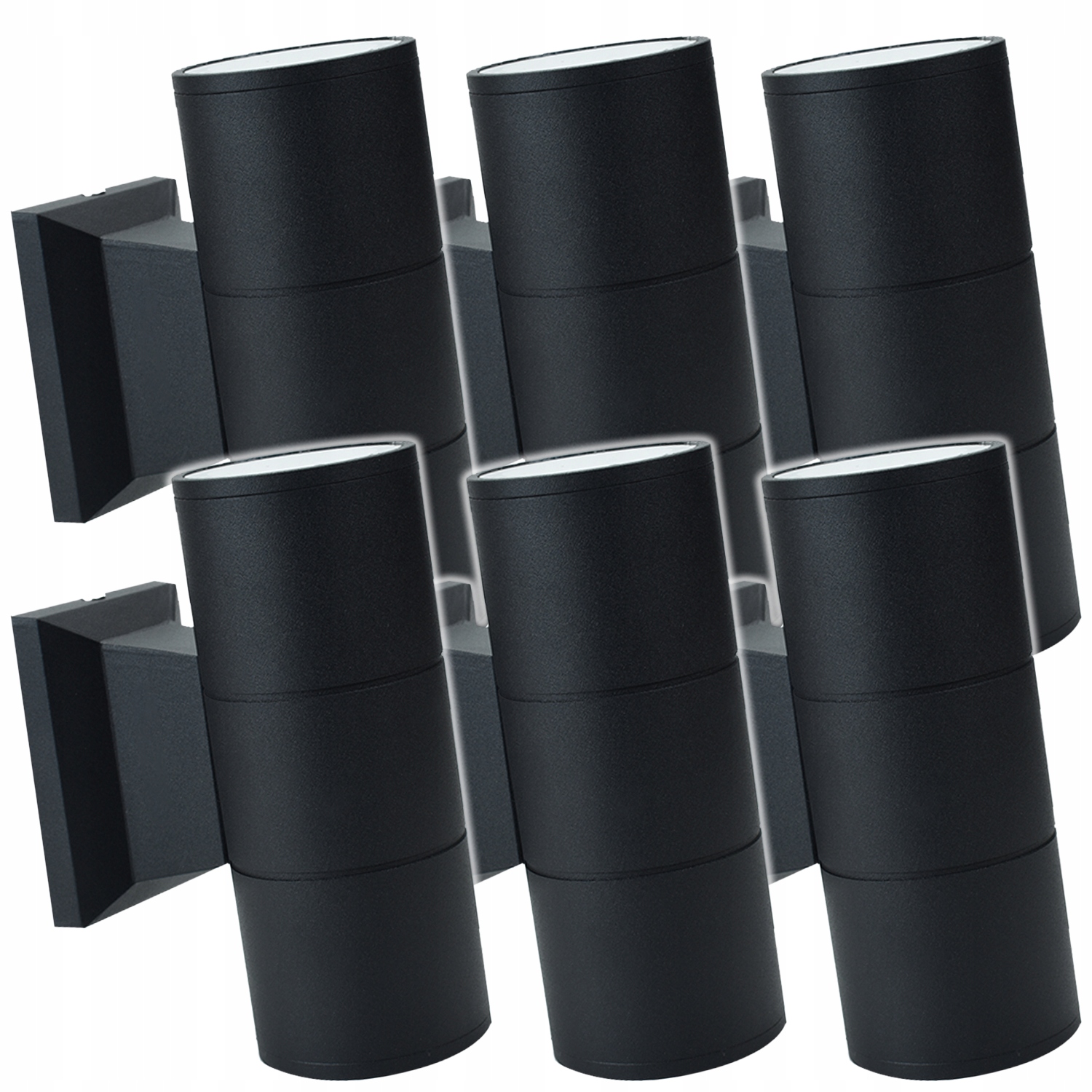 7 x Dekorativní venkovní lampa na zeď, nástěnné svítidlo na Terasa Balkon, altán