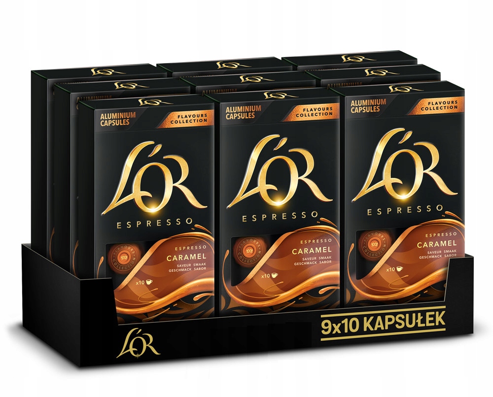 Kapsułki do Nespresso L'or Espresso Caramel 90 sztuk