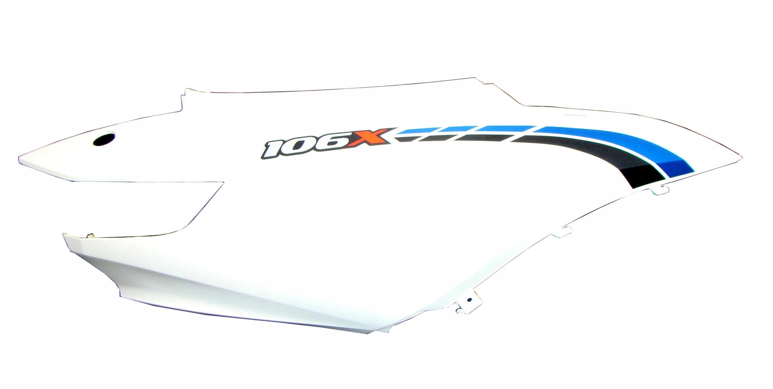 T29213-d - JUNAK 106 КРЫШКА СЕДЛА ПРАВАЯ БЕЛО-СИНЯЯ