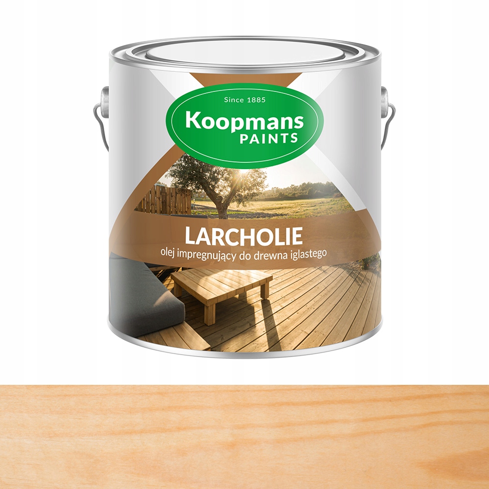 Koopmans Larcholie olej na jehličnaté dřevo na terasu Bezbarvý Uv 5L