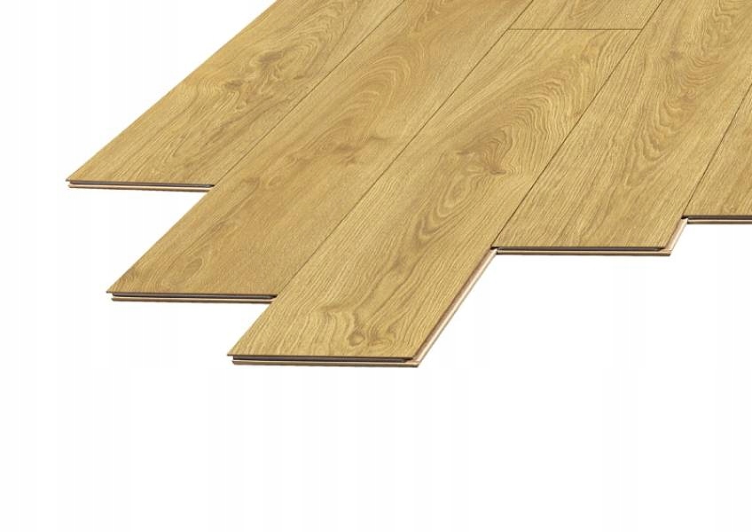 Panele Podłogowe Dąb Eos Wodoodporne AC4 8 mm V4 2.37m2 Kolekcja Milo Aqua Block 24h