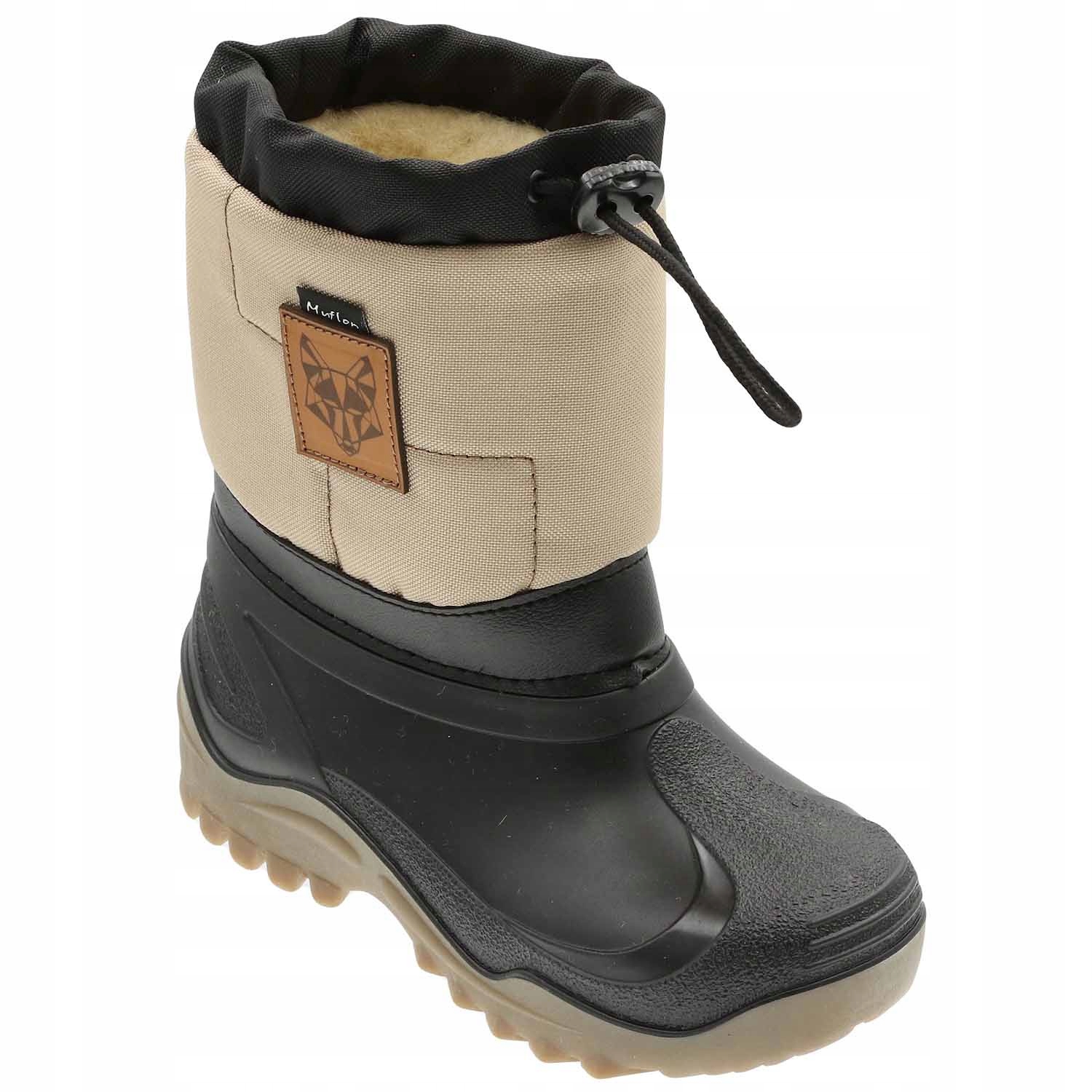 

Nowy Model! Śniegowce Muflon Z Wełną -30ST r.29/30