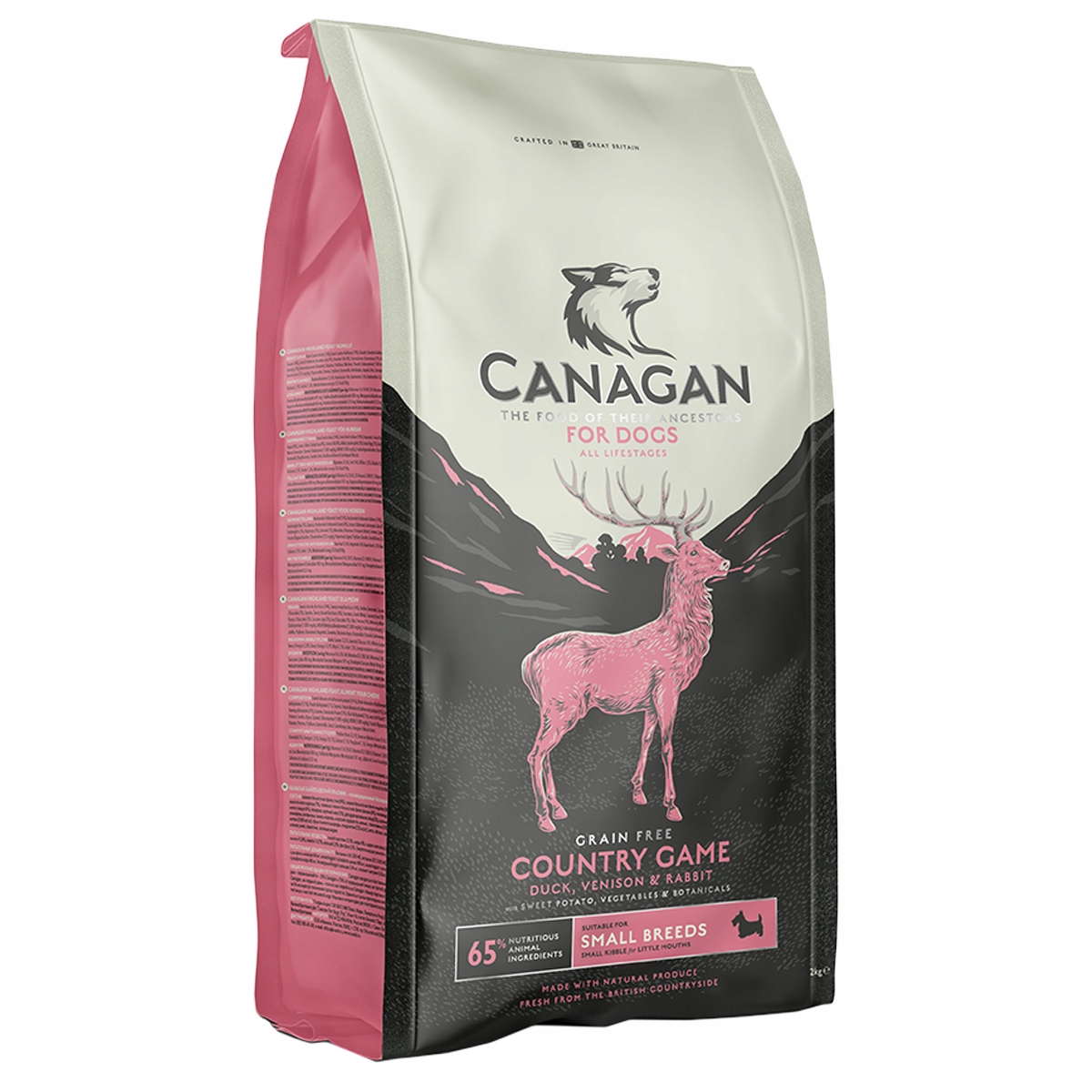 Levně Canagan Country Game suché krmivo pro psy (s) 2 kg