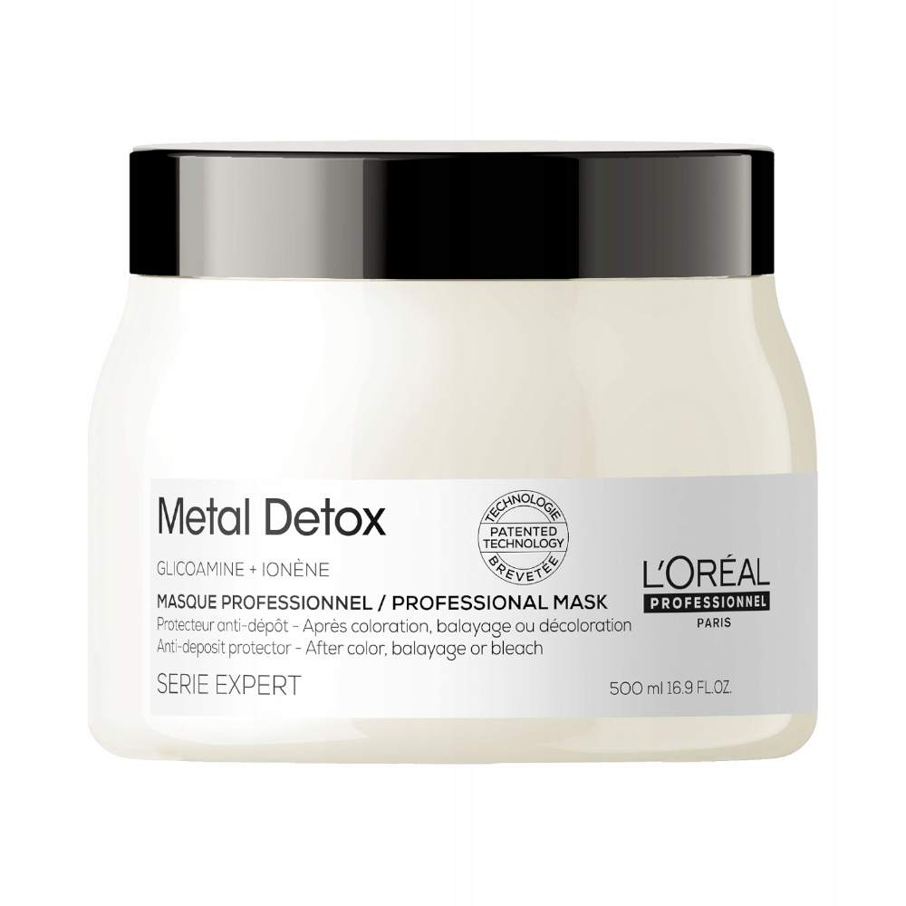 Loreal Metal Detoxová Maska Na Vlasy 500 ML