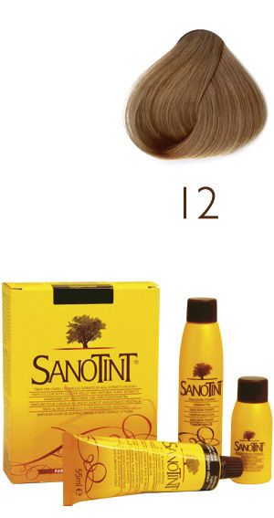 Sanotint Barva 12 Zlatá Barva Blond 125 ml +dárek