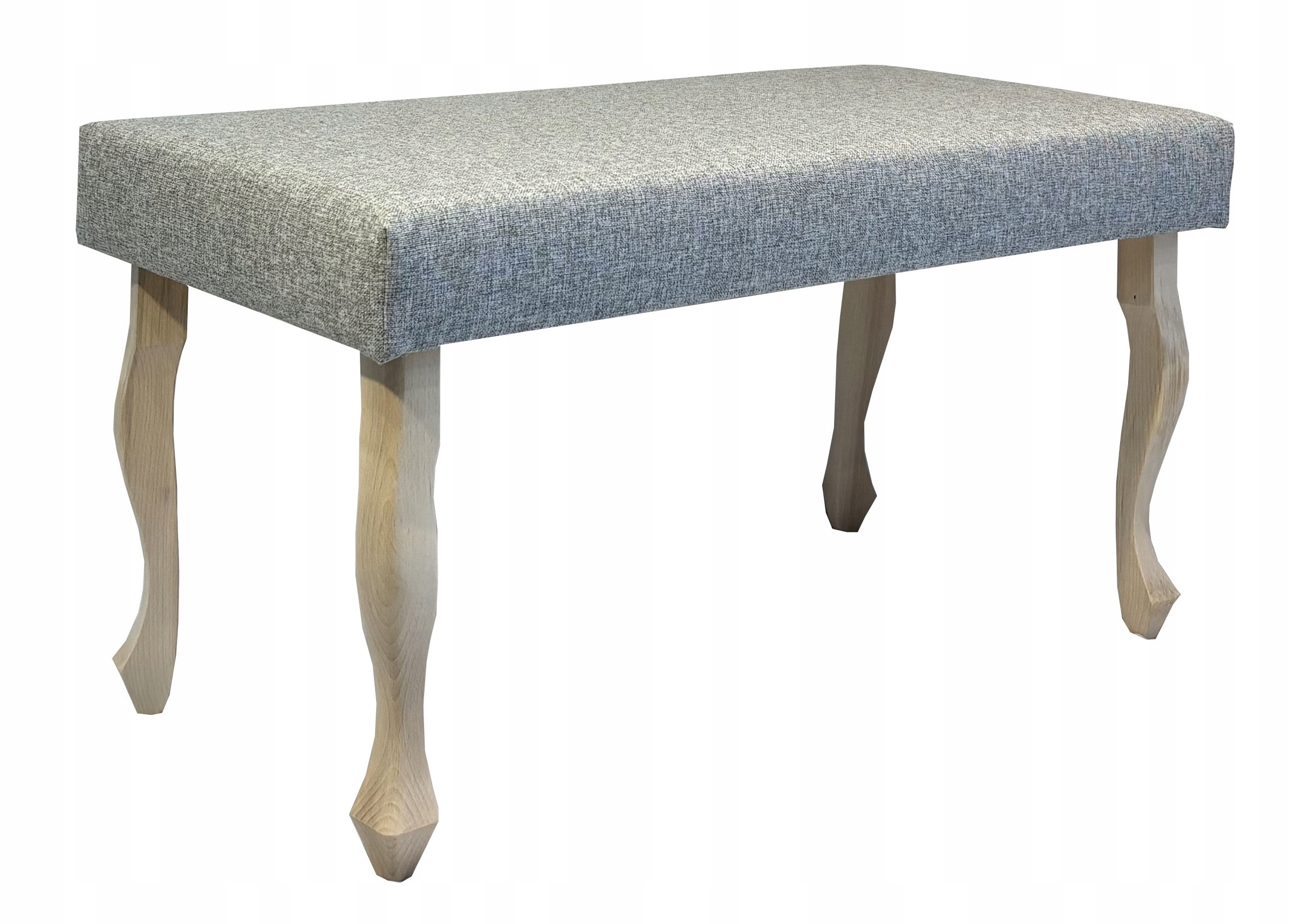 Ławka PUFA tapicerowana na nogach LUDWIK LOFT SKANDYNAWSKI kolory 90 Marka bez marki