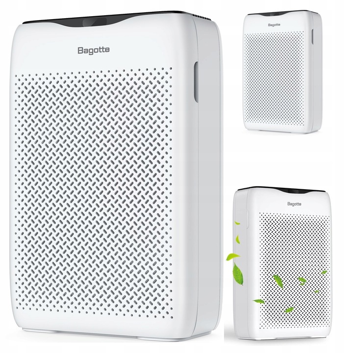 Velký Automatický Čistič Vzduchu Hepa Bagotte C212