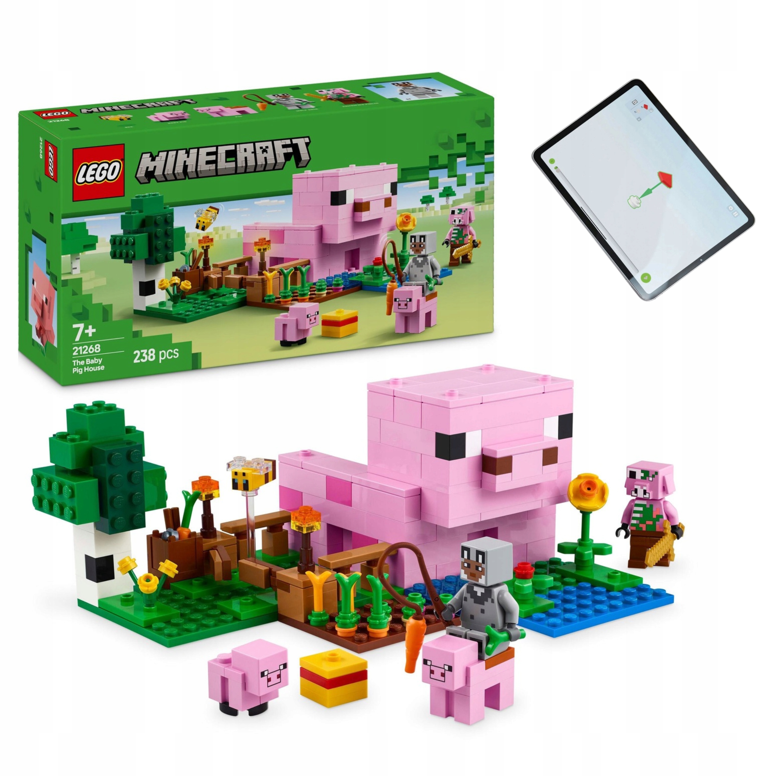 Lego Minecraft 21268 Dom prosiaczka