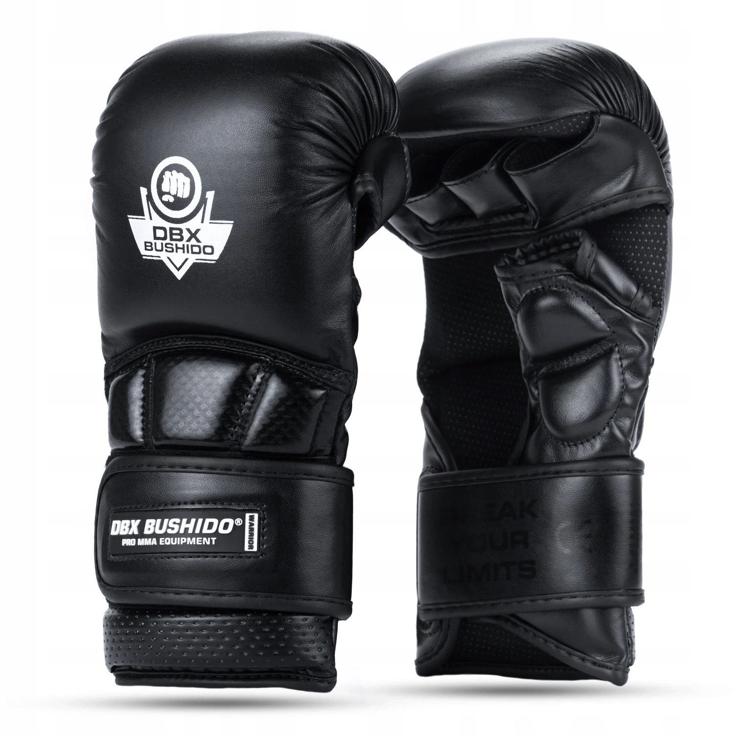Dbx Bushido Mma Sparingové Rukavice Premium "Warrior Black" L