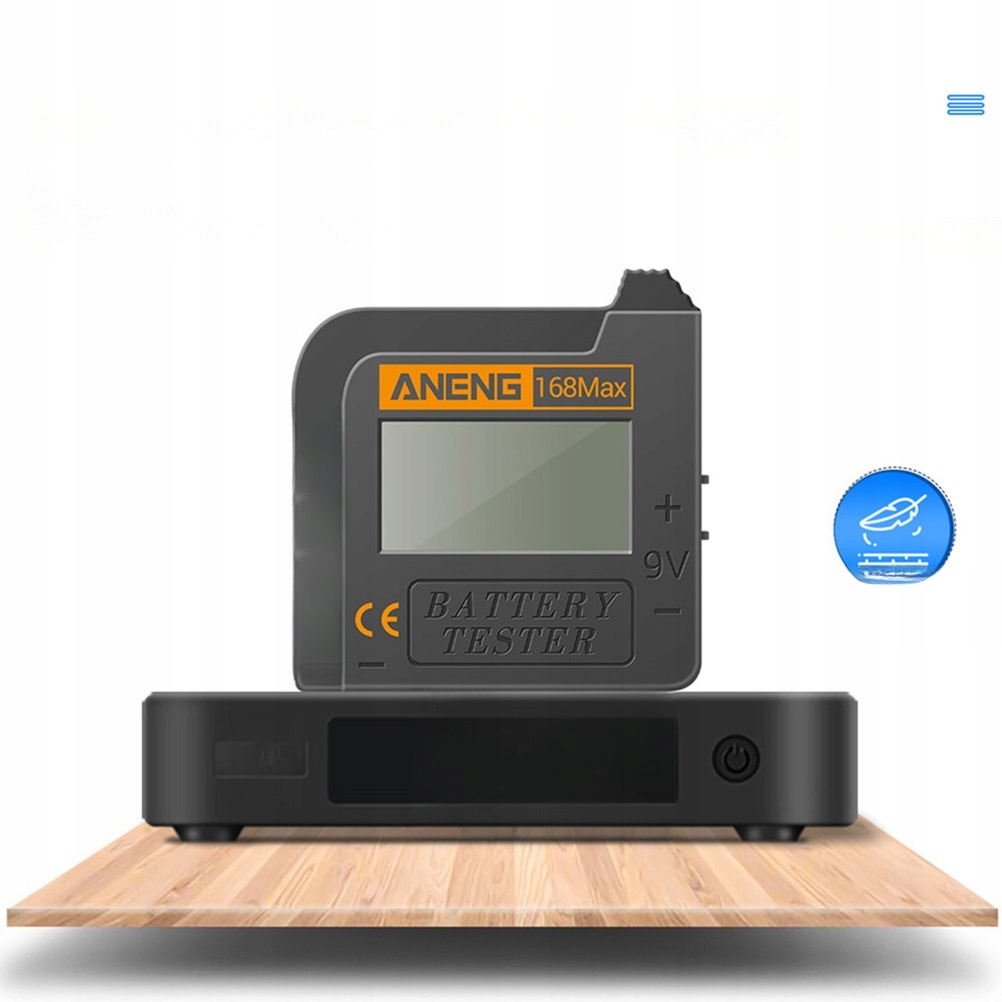 MAŁY TESTER BATERII ANALIZATOR DOMOWY OBCIĄŻENIE CYFROWY MULTIMETR PRZENOŚNY EAN (GTIN) 4894970972698