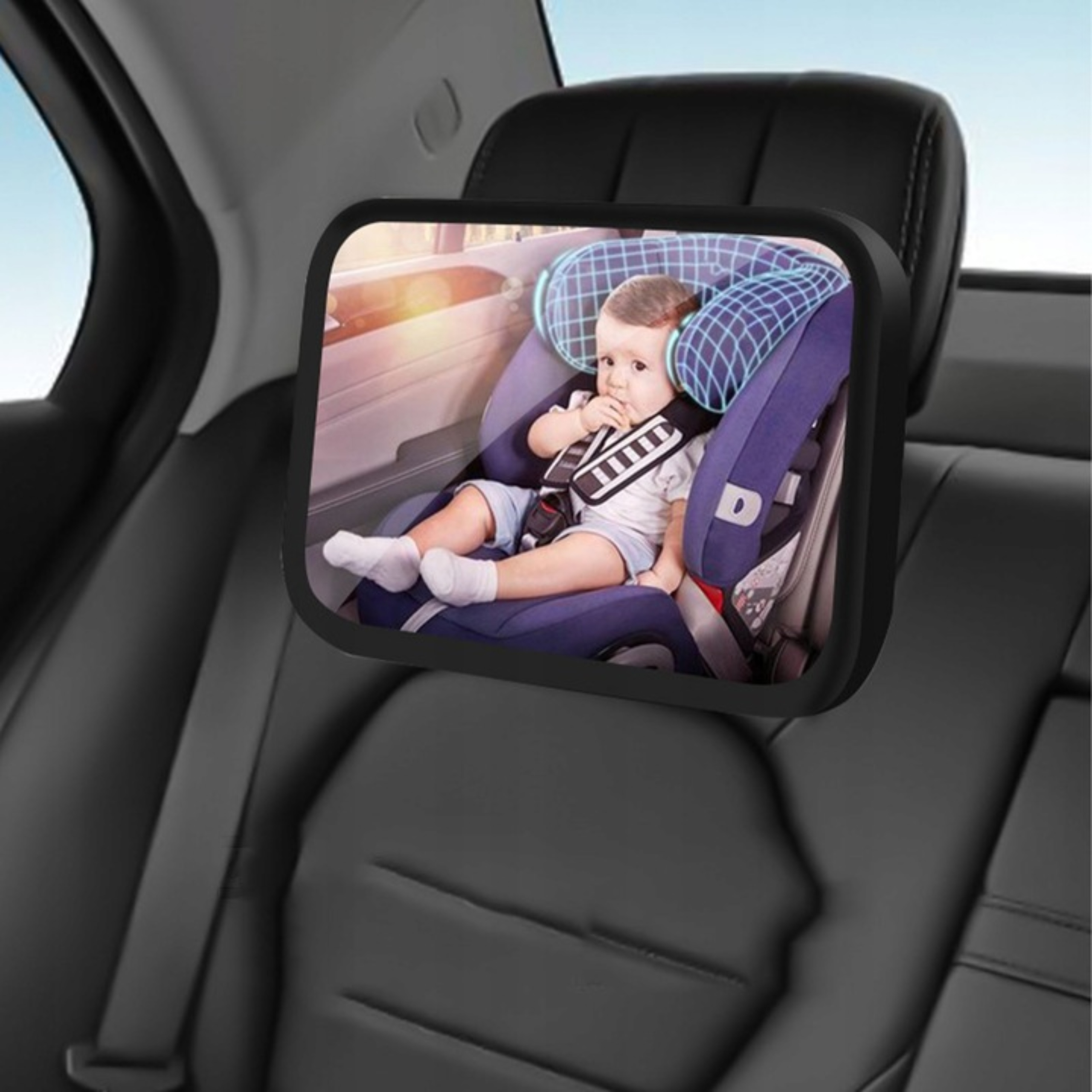 LUSTERKO DO AUTA SAMOCHODU DLA DZIECKA DO OBSERWACJI DZIECKA BEZPIECZEŃSTWO EAN (GTIN) 713482802108