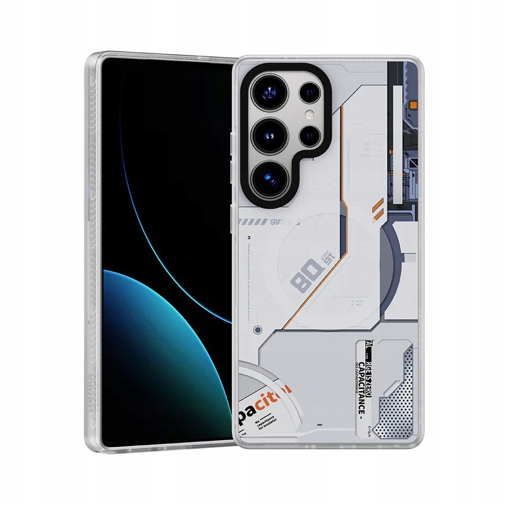 Etui Benks do Samsung Galaxy S25 Ultra Dynamic Magnetic Mecha biały