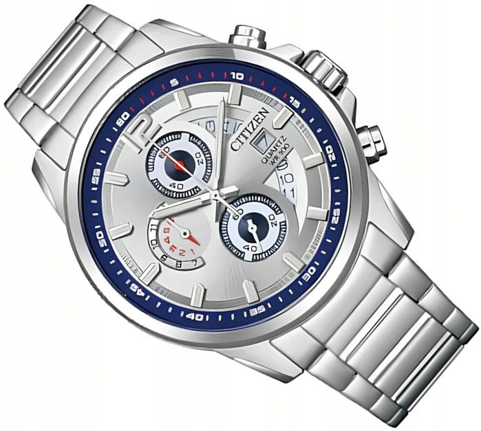 Zegarek Męski Citizen AN3690-56B Chrono Data Wodoszczelny 44MM