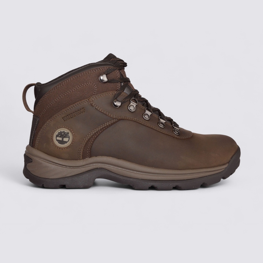 Timberland Flume Mid Wp 18128 pánské boty hnědé kožené voděodolné