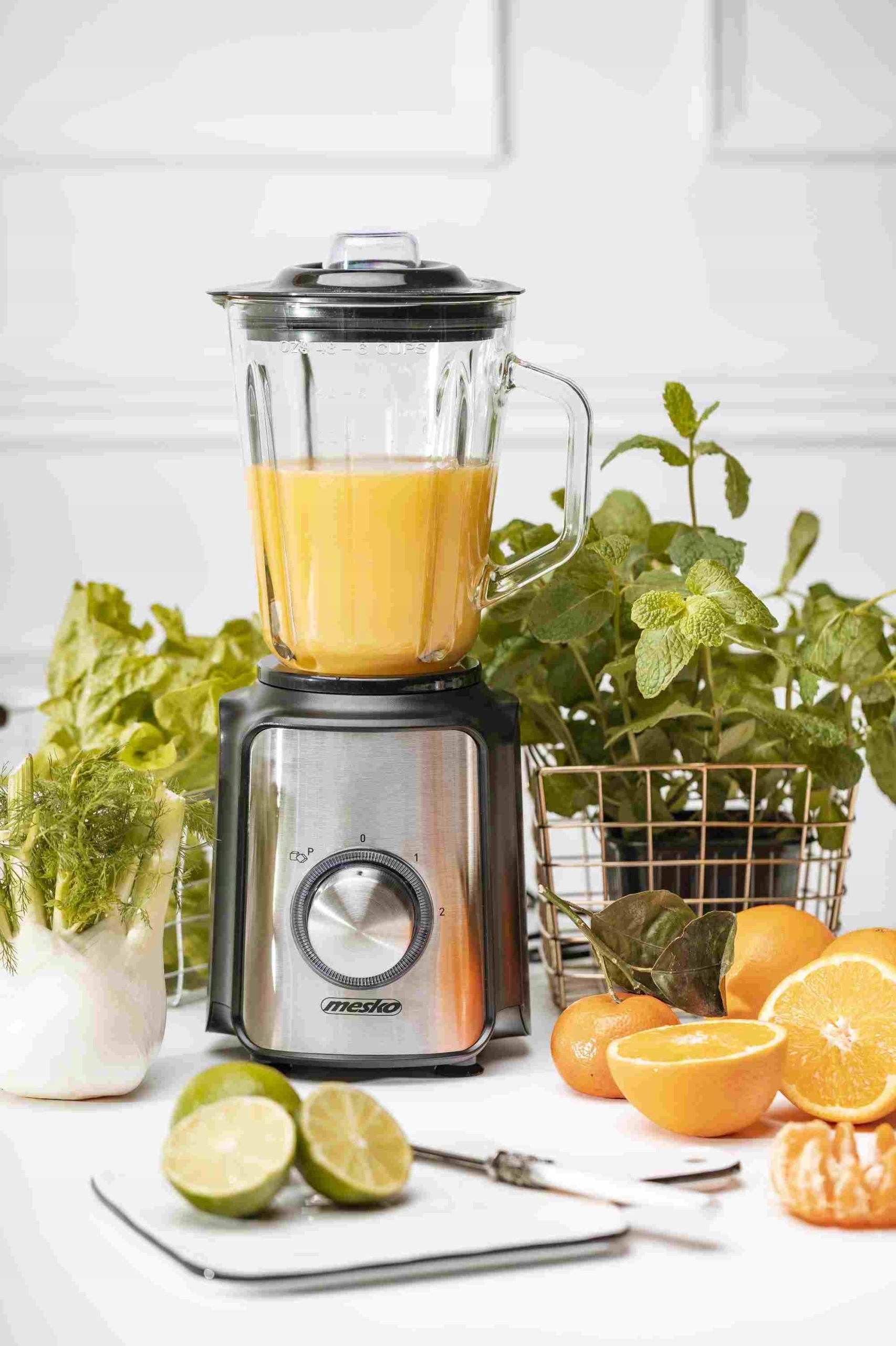 Blender Kielichowy MS 4080 1200W Szklany Dzbanek 1,5L Kruszenie Lodu