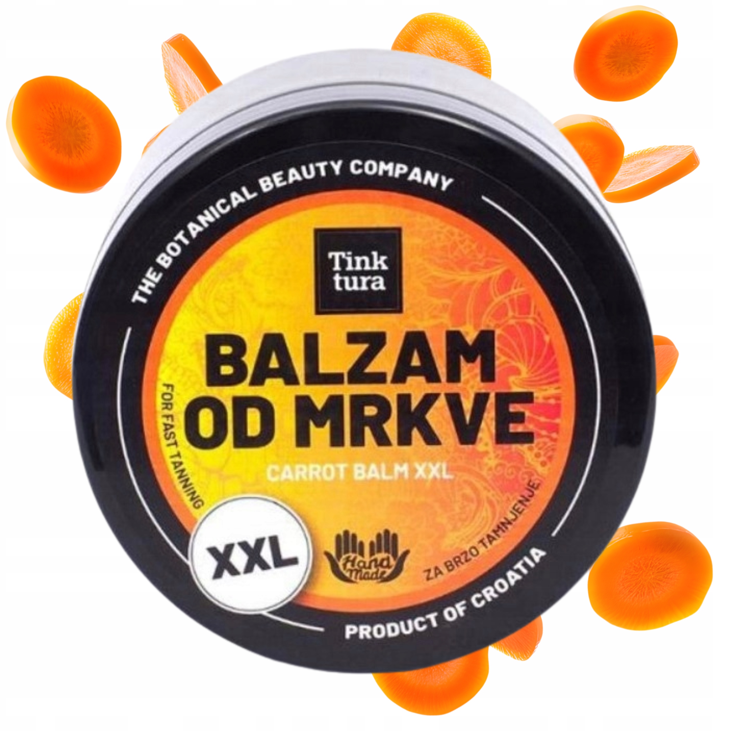 Balsam do opalania z Chorwacji Tinktura Mrkva XXL Carrot SPF10 250ml 05.27