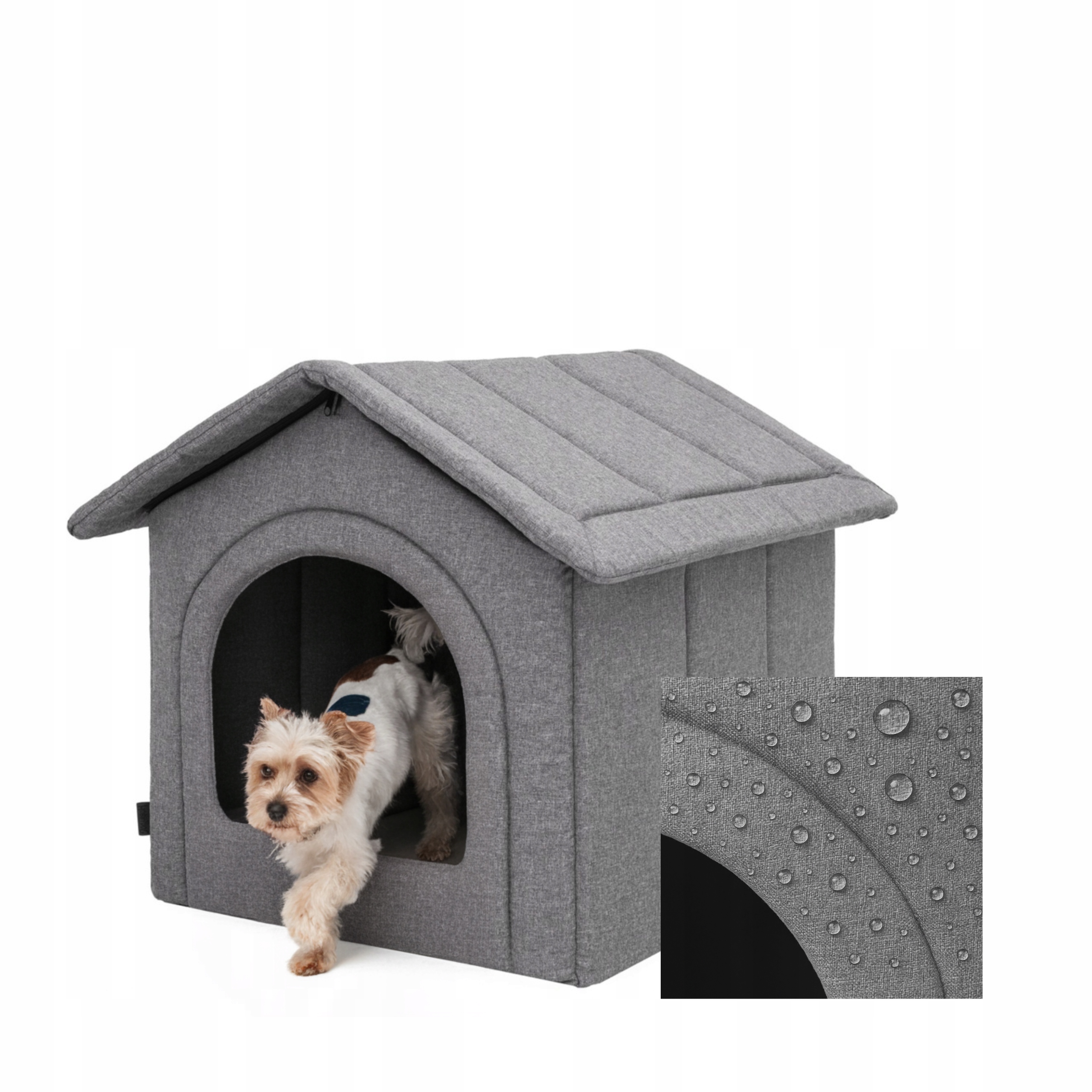 Buda Dla Psa – Domek dla psa z materiału Ciepła budka Wodoodporna 38x32 cm