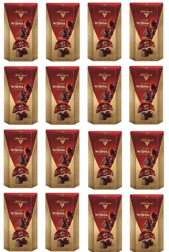 Levně 16 x 190 g Solidarność Čokolády Zlatá Višeň Karton