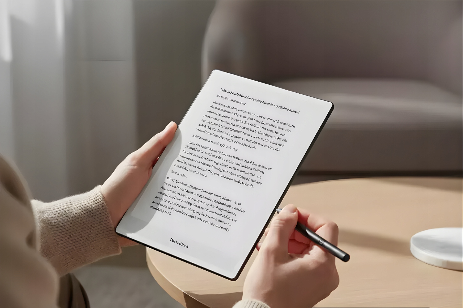 Čítačka e-kníh PocketBook InkPad One 10.3" bez reklám čierna
