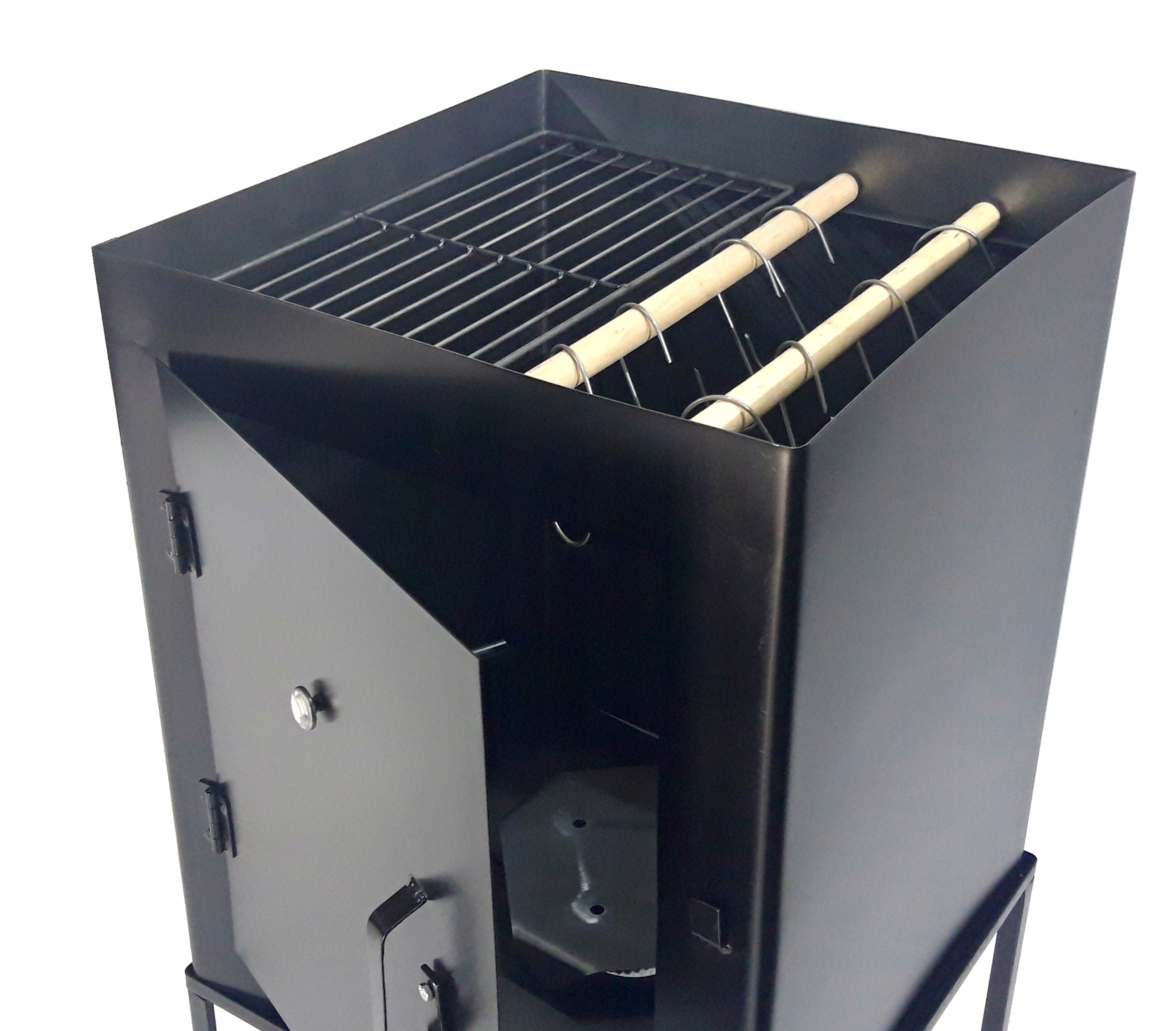 SOLIDNA WĘDZARNIA METALOWA KOMPLETNA STALOWA Kod producenta 143