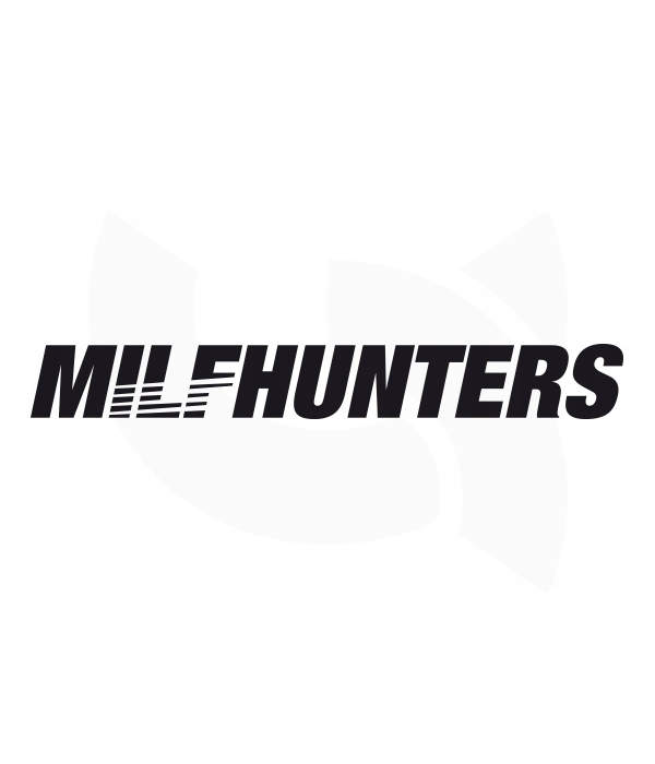 Naklejka Milf Hunters, na szybę auto | 48cm