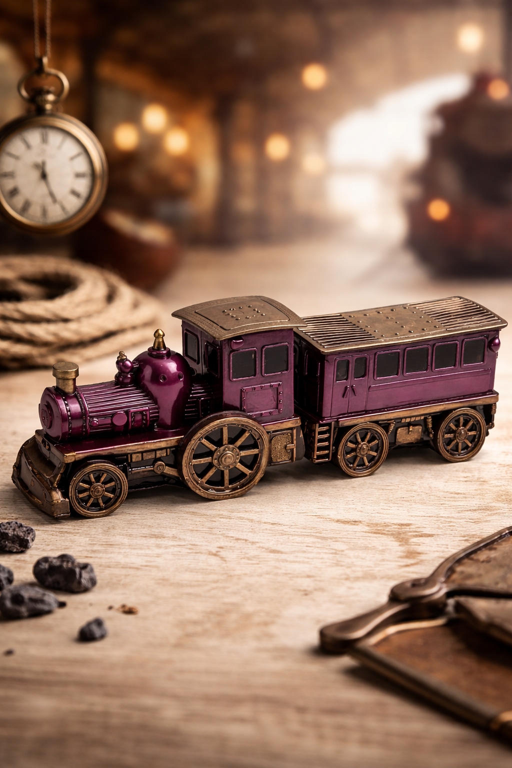 Čokoládová lokomotiva 465 g – Exkluzivní Dárek Retro