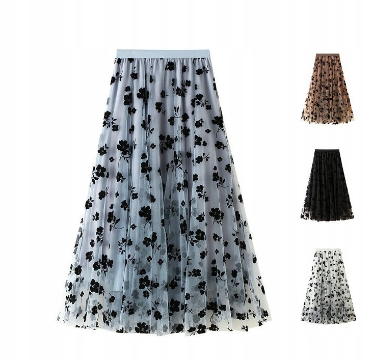 DŁUGA PLISOWANA SPÓDNICA CZESKA SPÓDNICAS/M Płeć kobieta